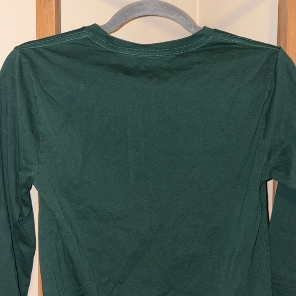 Ralph Lauren Kids Dark Green Long Sleeve Tee with Bear Design - Picture 5 of 5